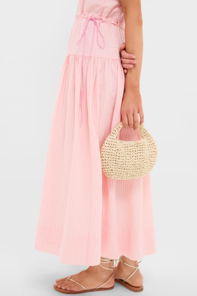 Pink Peach Charlotte Maxi Dress