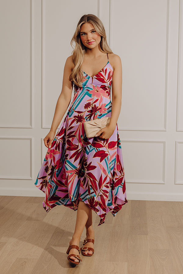 Pure Delight Floral Midi