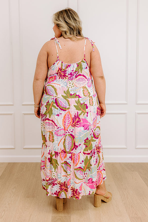 Tropical Dreams Midi Dress Curves