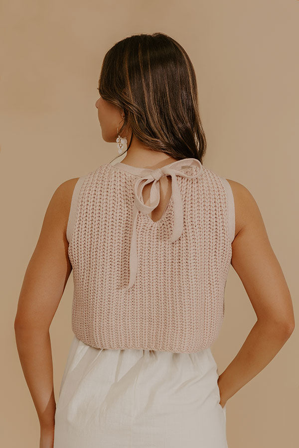 Sweet Intentions Mixed Media Midi Dress