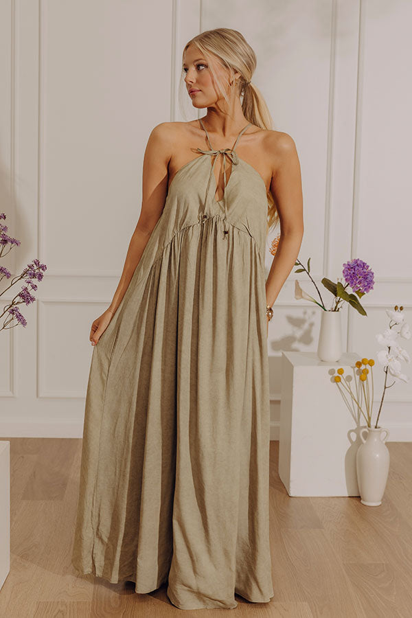 Boho Vibes Vintage Wash Maxi Dress