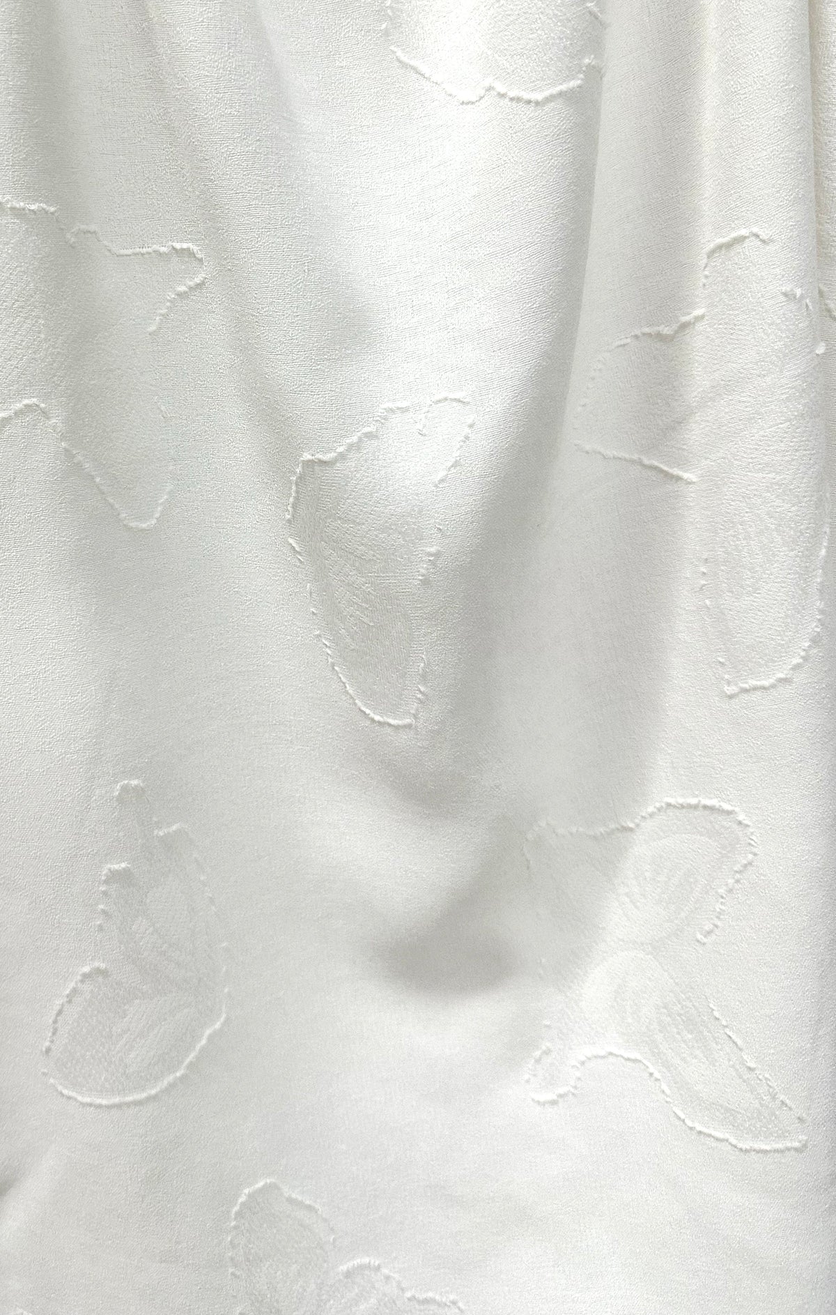Marianna Mini Dress ~ White Clip Butterfly