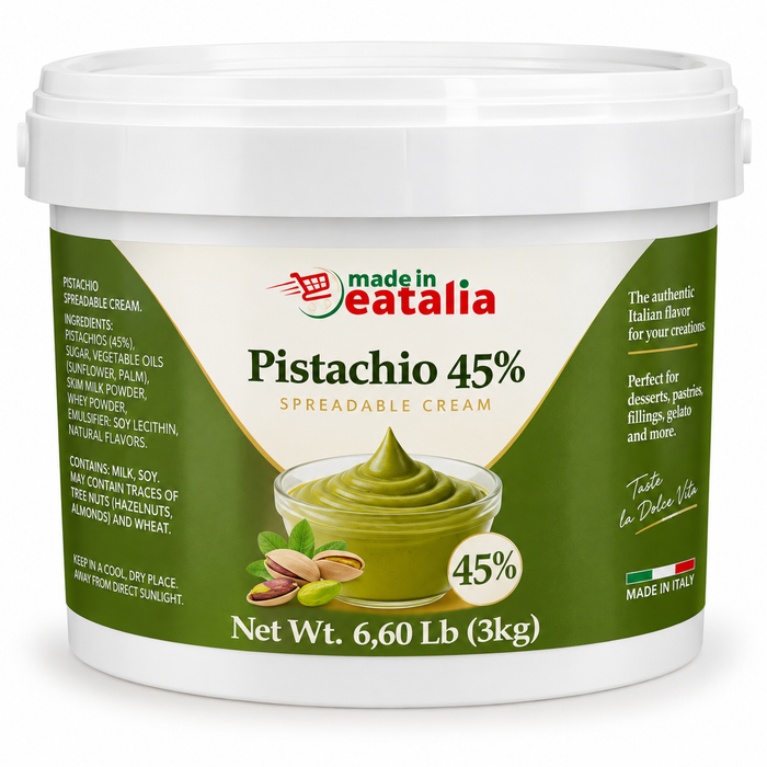 Made in Eatalia Pistachio Cream 45% (3 kg bucket)