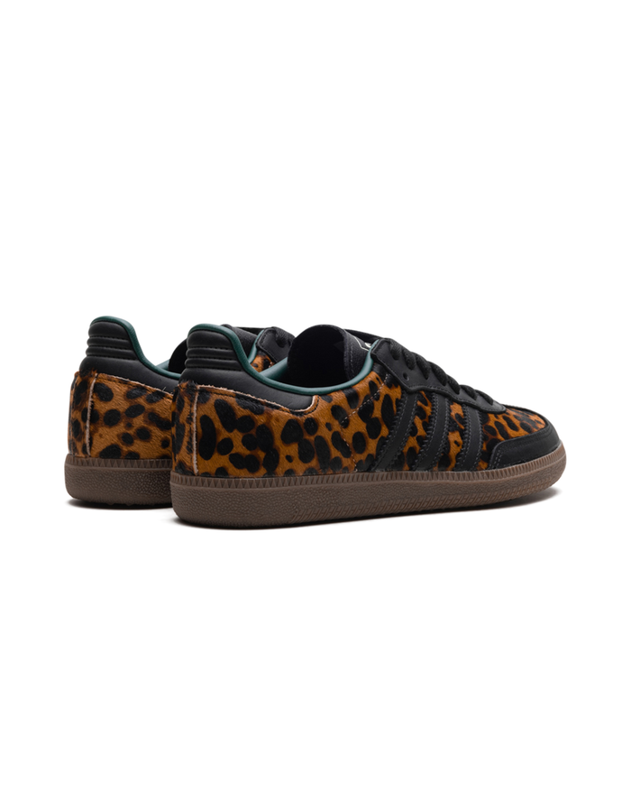 adidas Samba OG Black Green Leopard (Women's)