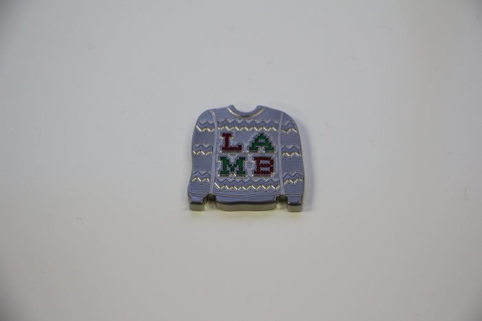 Tyson Lamb Christmas Sweater Ball Marker