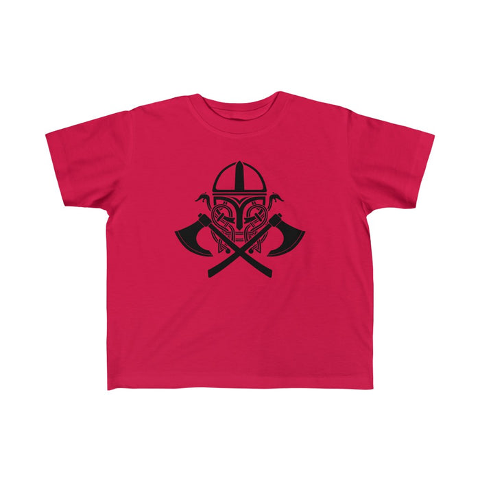 Viking Battle Gear Toddler Tee Scandinavian Design Studio