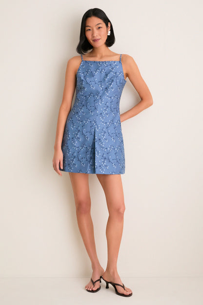 Dancing Willow Blue Fae Mini Dress