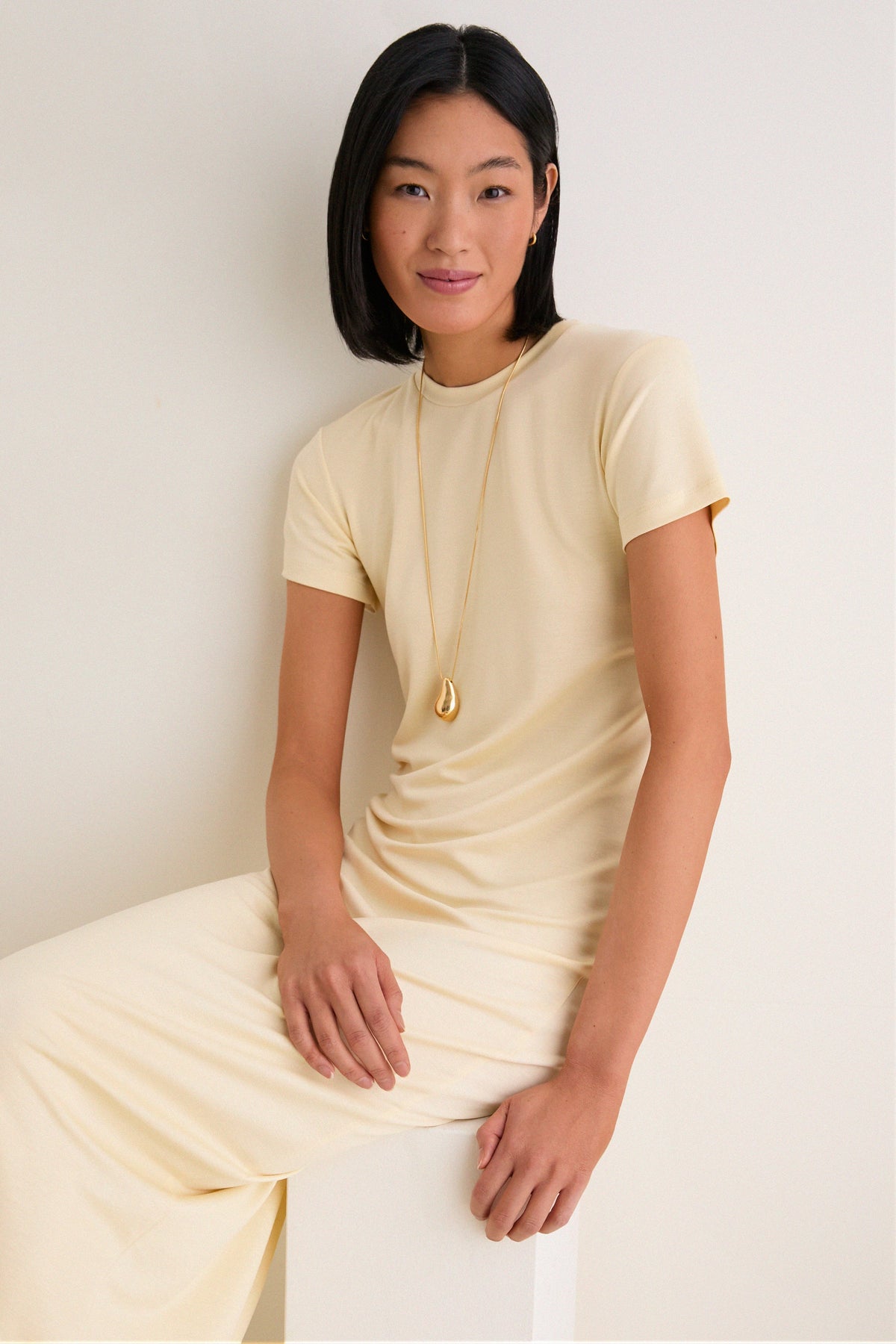 Butter Yellow Wynne Dress