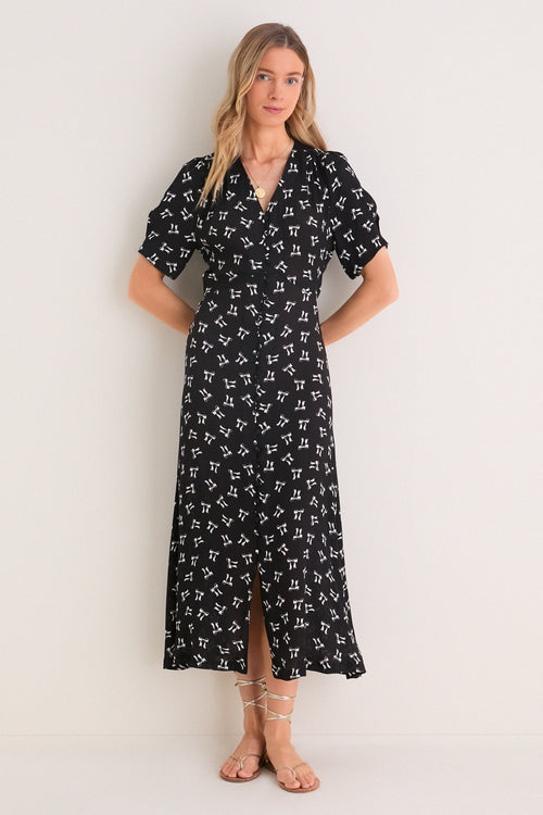 Vintage Bows Tuxedo Luciya Antique Dress