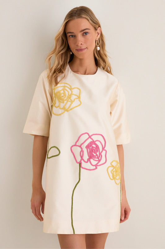 Ivory Budapest Mini Dress
