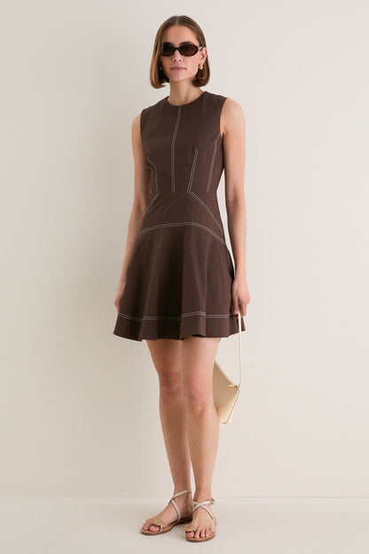 Dark Mocha Mini Karrigan Dress