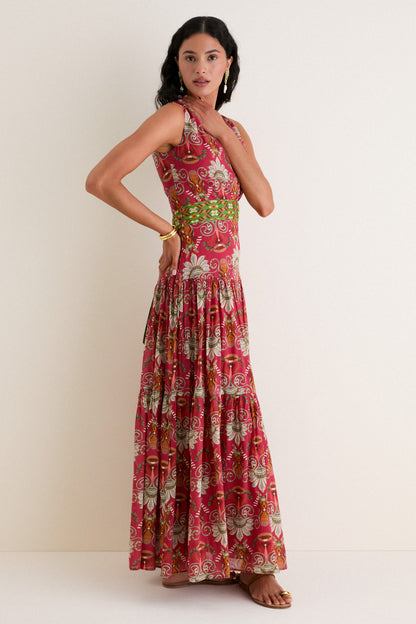 Hot Sauce Antheia Maxi Dress