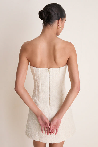 Ecru Rhia Mini Dress