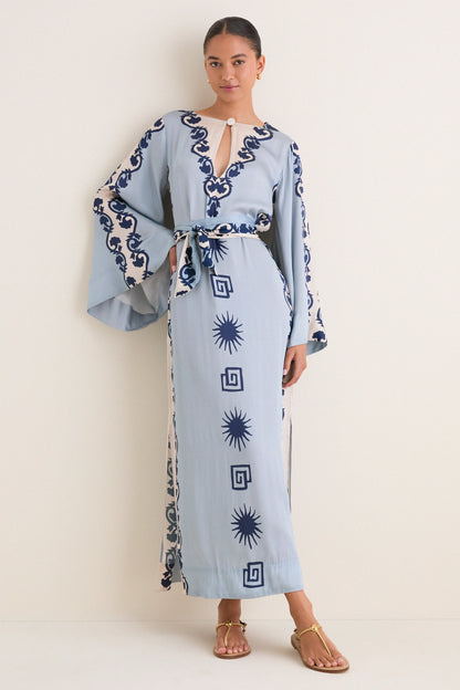 Sun Chacana Blue Lee Kaftan