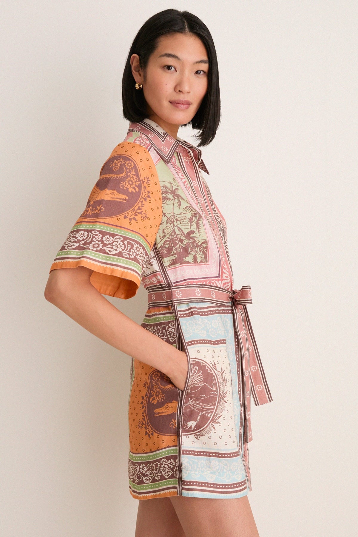 Multi Alberta Mini Dress