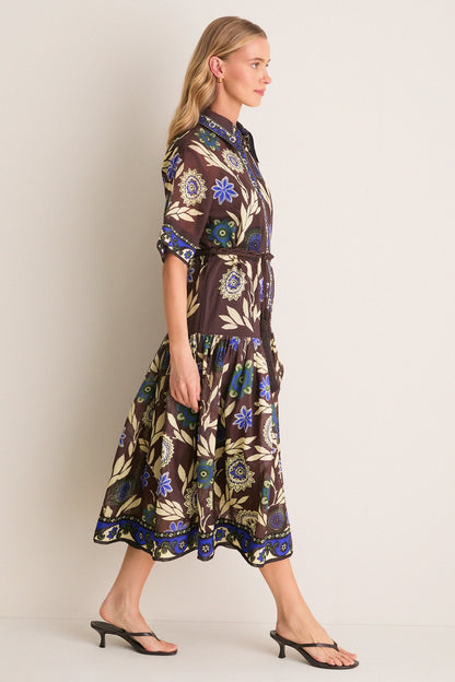 Chocolate Jasper Shirtdress