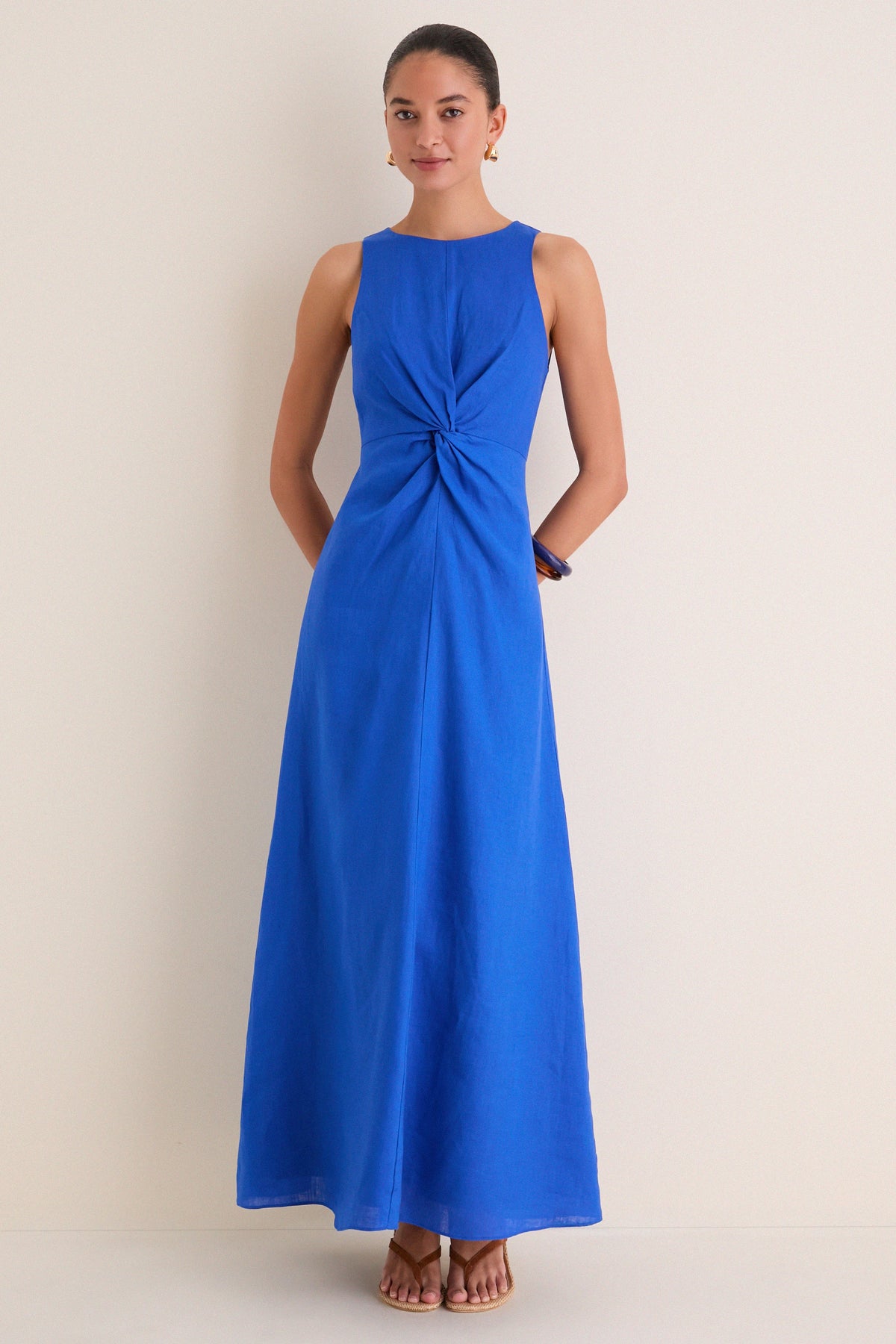 Cobalt Blue Vivian Maxi Dress