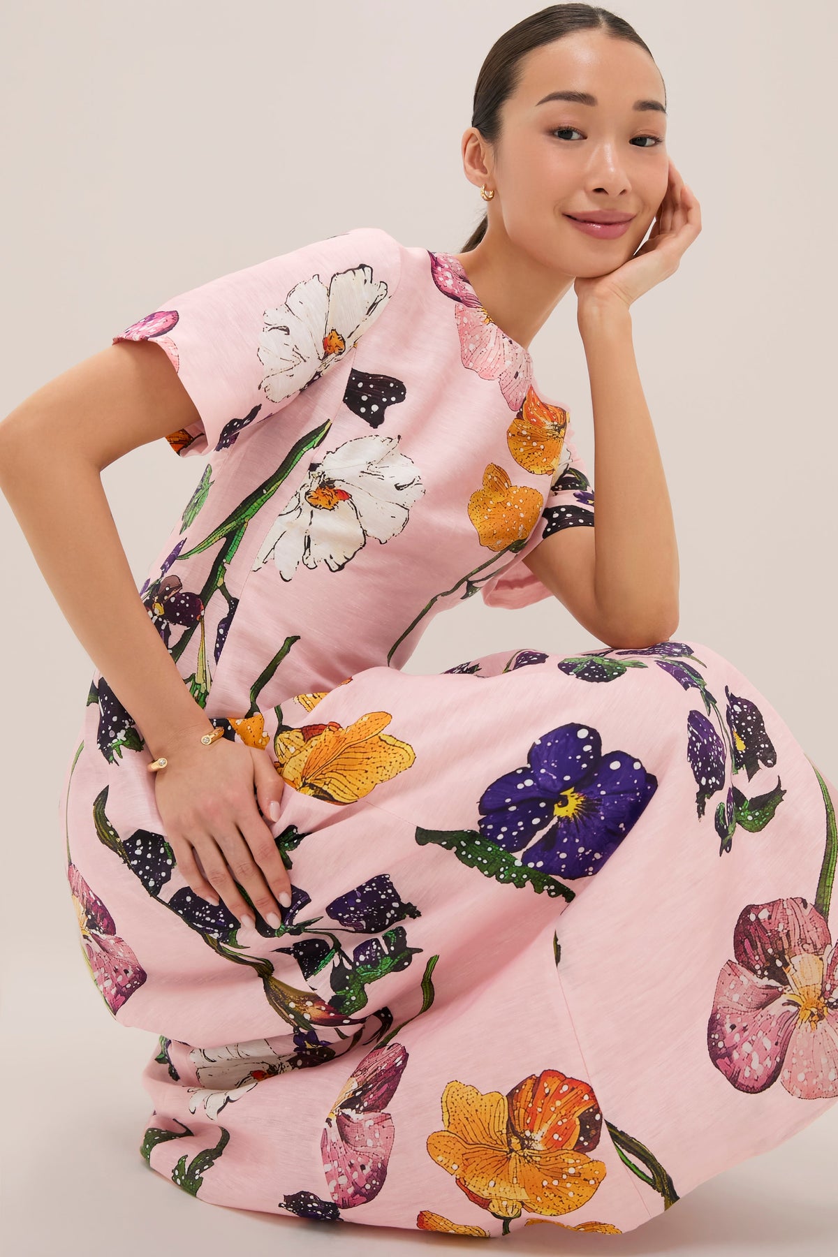 Wildbloom Caroline Midi Dress