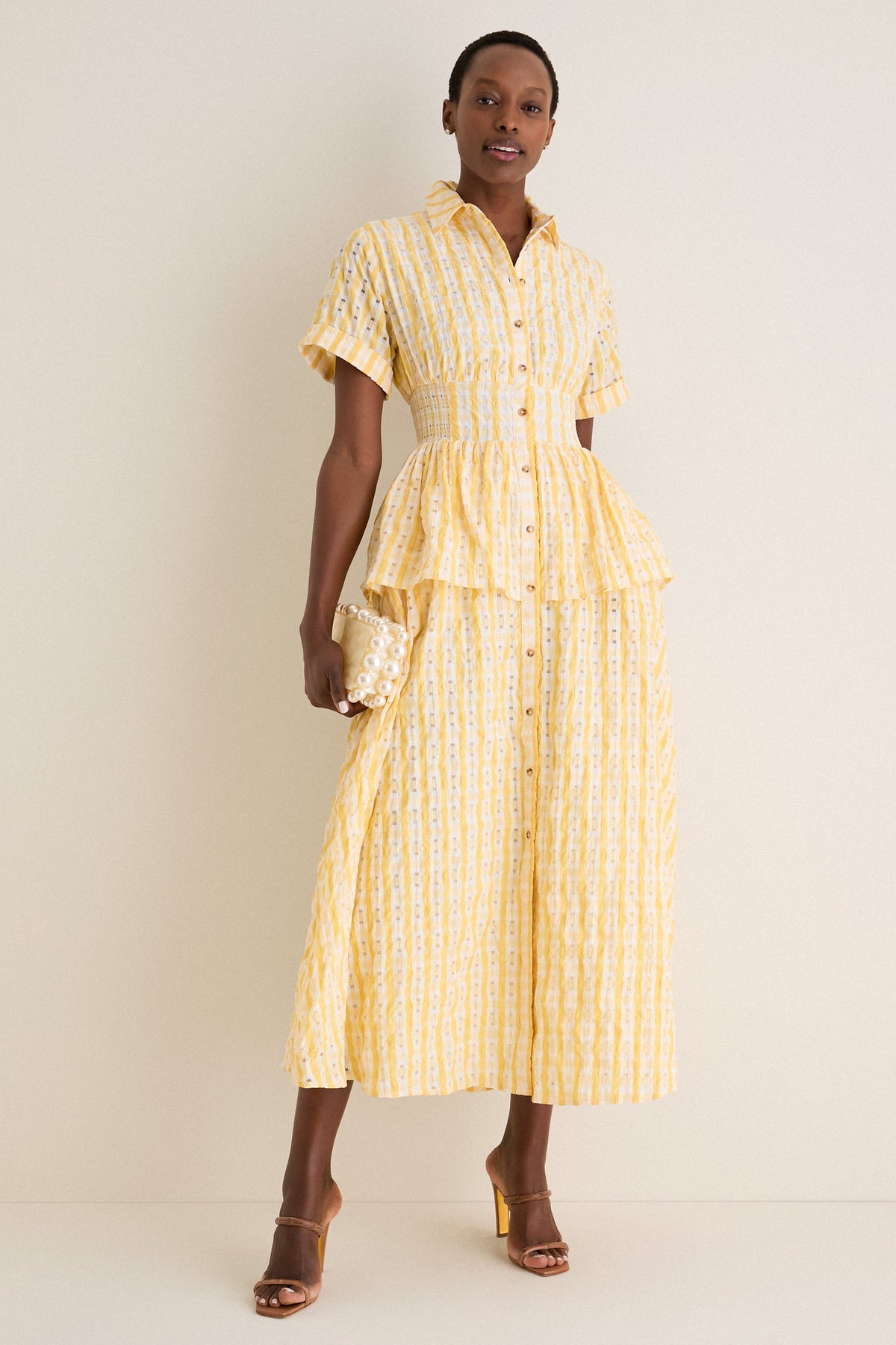Yellow Boogie Woogie Bugle Boy Dress
