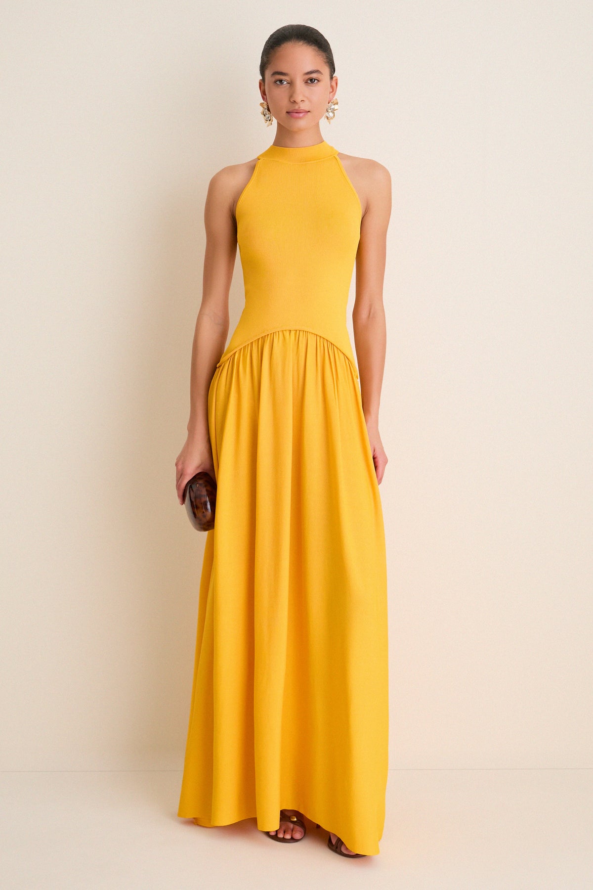 Pineapple Isola Maxi Dress
