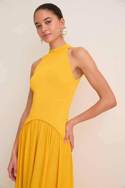 Pineapple Isola Maxi Dress