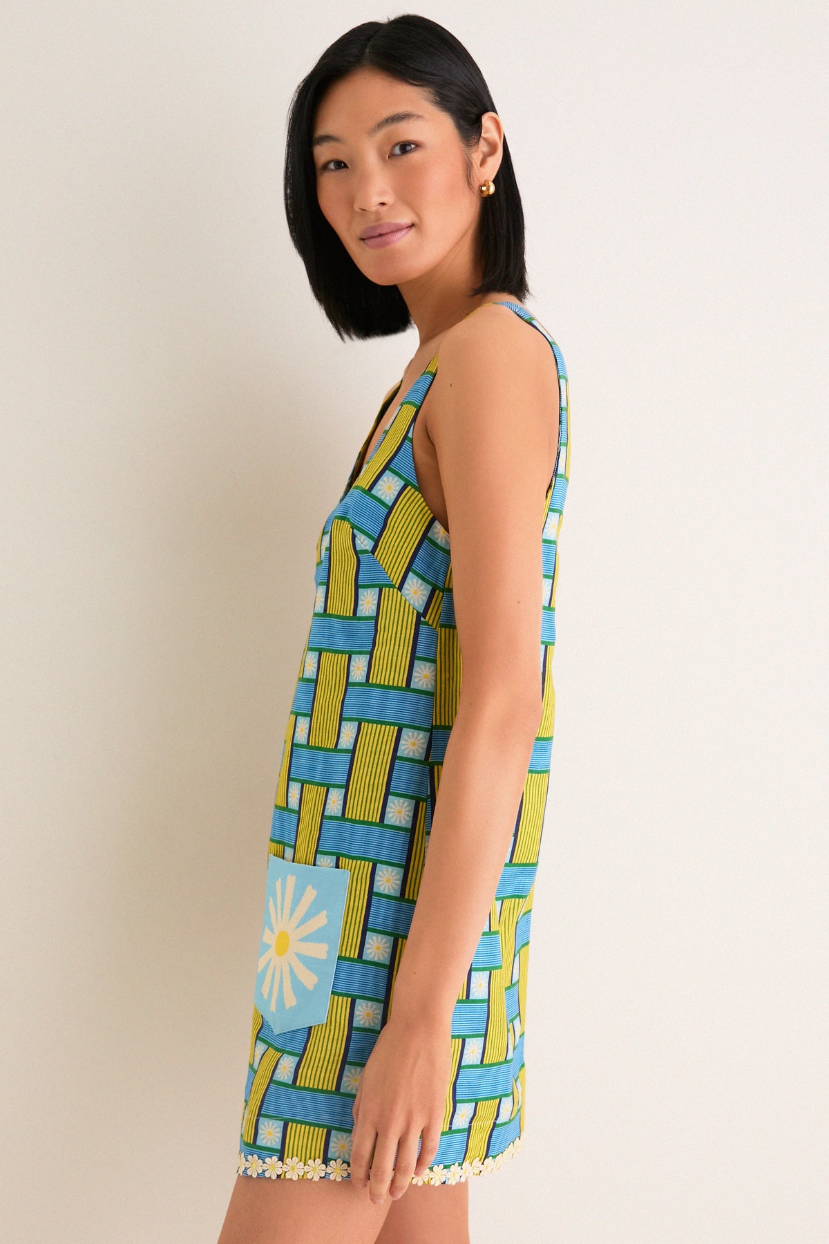 Multi Sunlounge Mini Dress