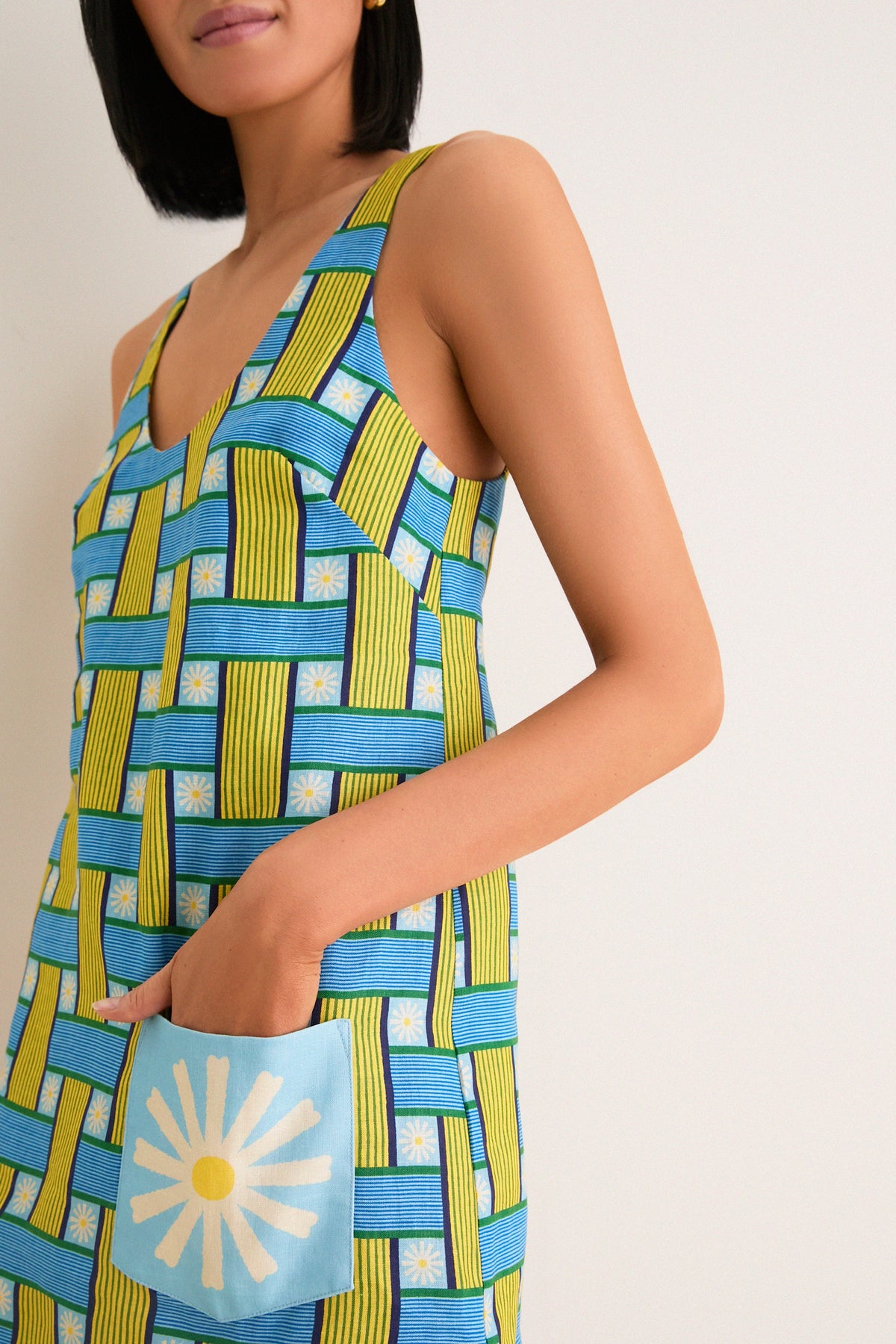 Multi Sunlounge Mini Dress