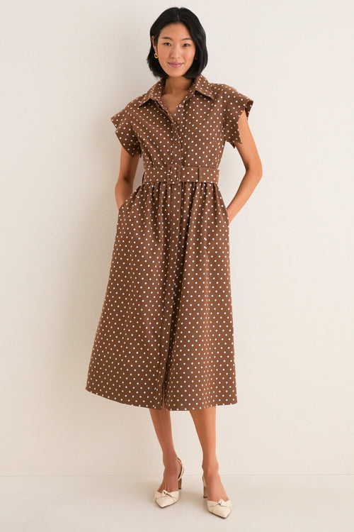 Cocoa Dot Chloe Dress