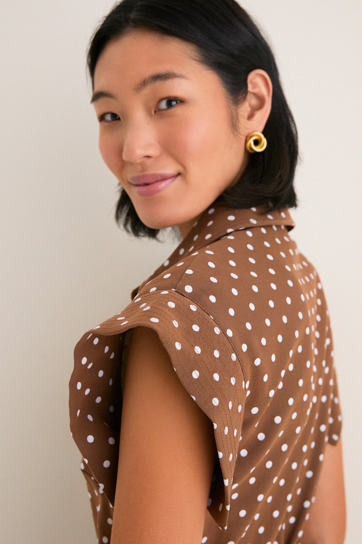 Cocoa Dot Chloe Dress