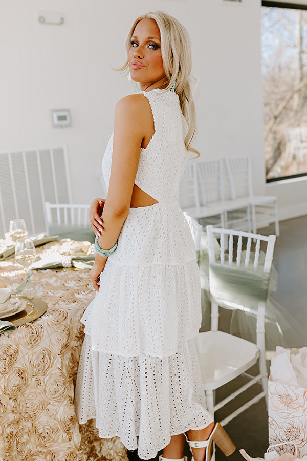 Touch My Soul Eyelet Midi