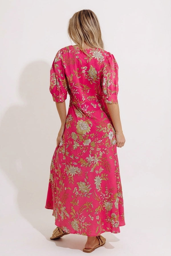 Chateau Brunch Floral Maxi Dress