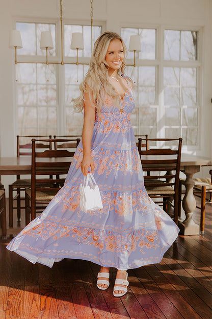 Serenity Song Floral Maxi Dress