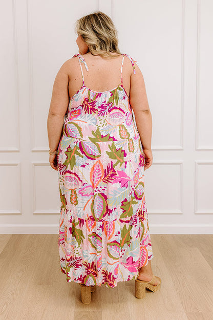 Tropical Dreams Midi Dress Curves