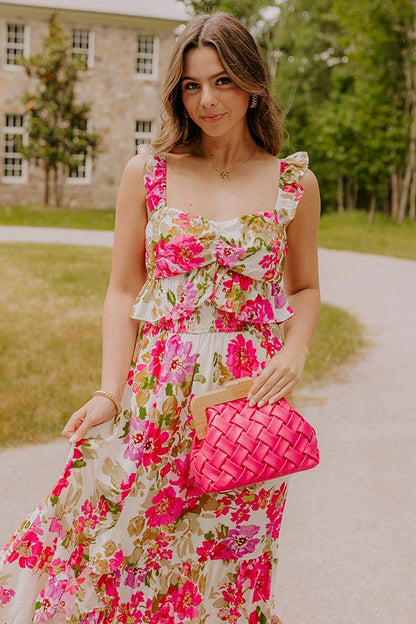 Garden Views Floral Maxi Dress