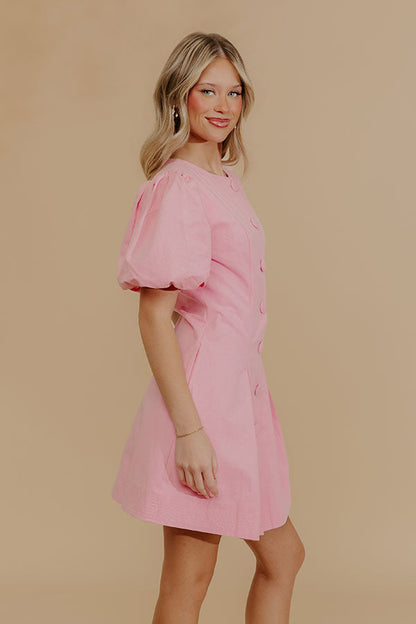 Modern Muse Button Down Mini Dress