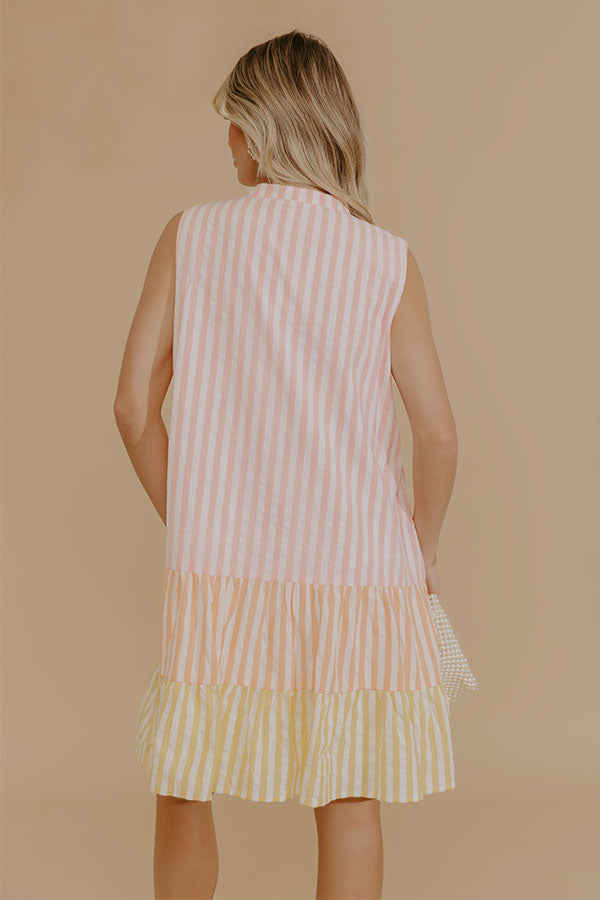 Sweet Surprise Stripe Mini Dress