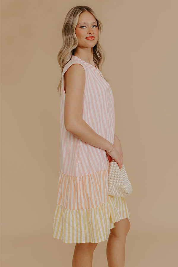 Sweet Surprise Stripe Mini Dress