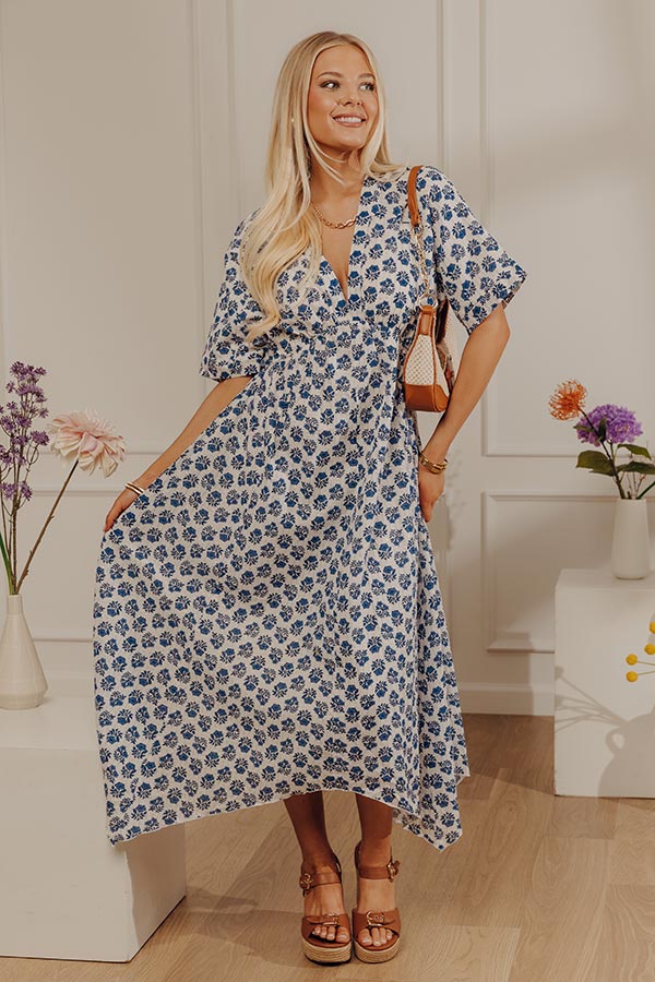 Dreaming in Florals Midi Dress