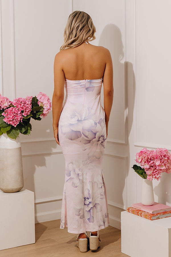 Pretty As A Peony Floral Maxi Dress
