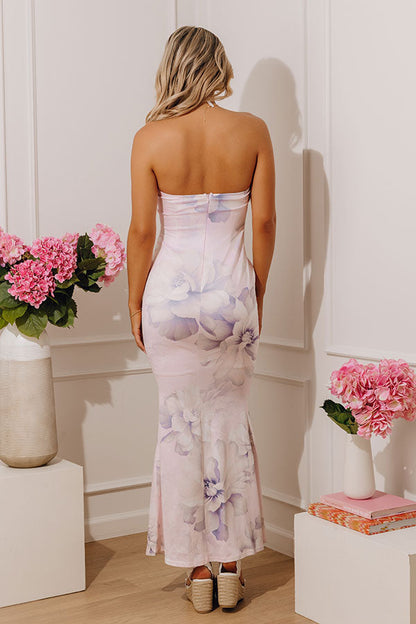 Pretty As A Peony Floral Maxi Dress