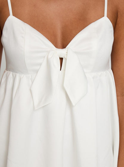 Wilmina Mini Dress White