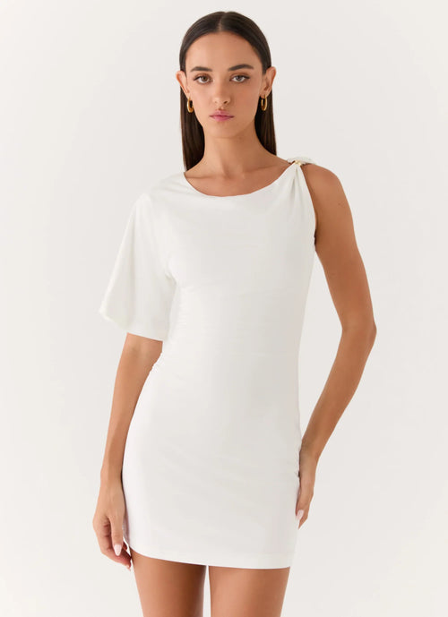 Omari Mini Dress - White