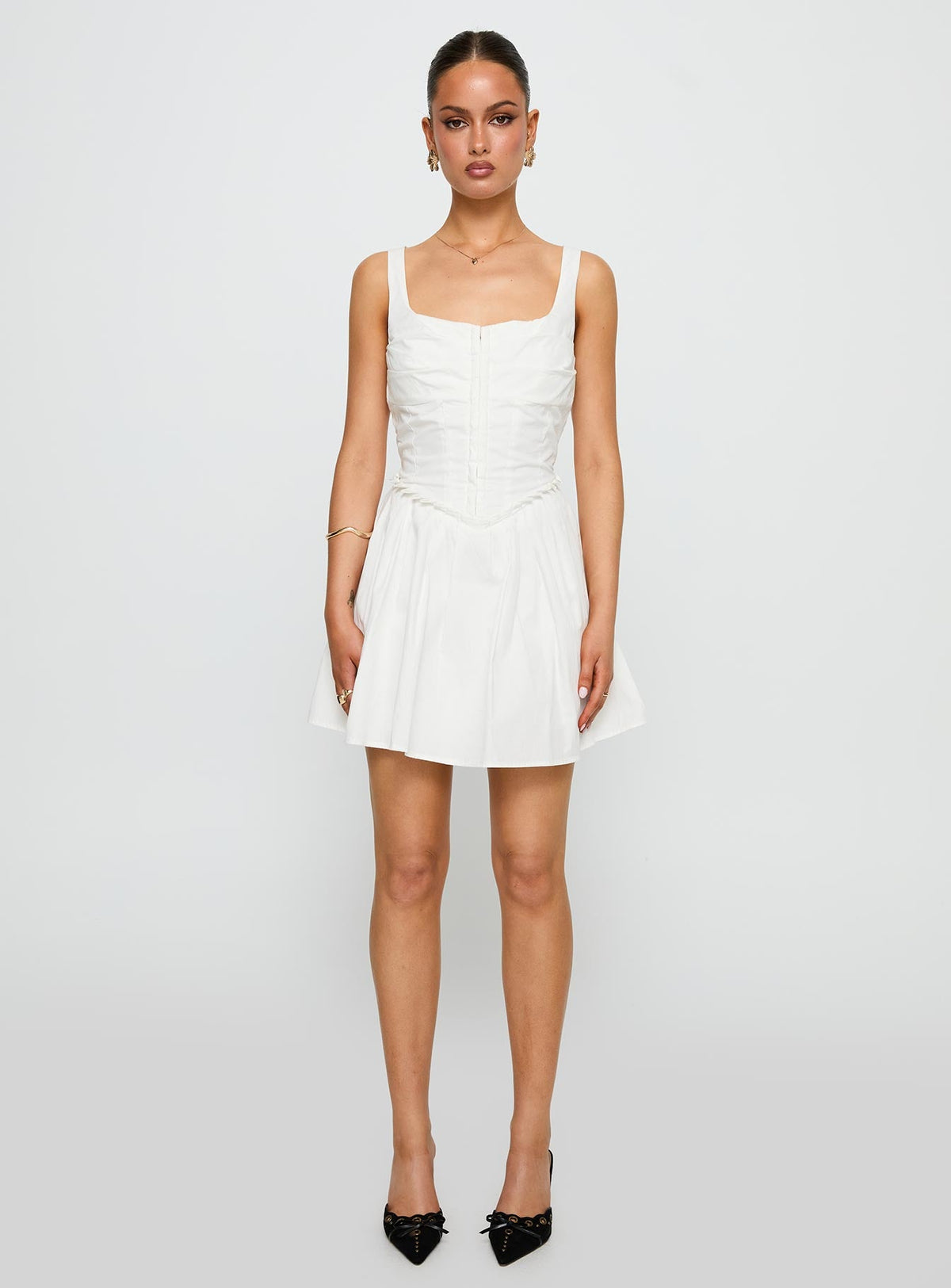 Wild Ideas Mini Dress White