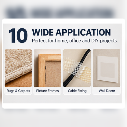UltraGrip Double-Sided Mounting Tape – Heavy Duty Mesh Adhesive Tape for Home, Office & DIY Projects