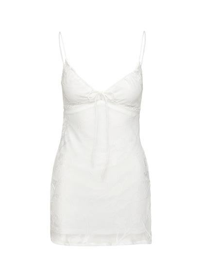 Emilee Mini Dress White