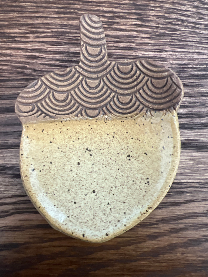 Acorn Trinket Dish - Handmade Pottery