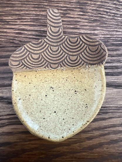 Acorn Trinket Dish - Handmade Pottery