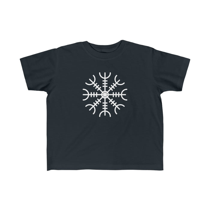 Ægishjálmr Helm of Awe Toddler Tee Scandinavian Design Studio