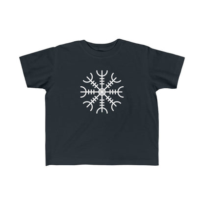 Ægishjálmr Helm of Awe Toddler Tee Scandinavian Design Studio