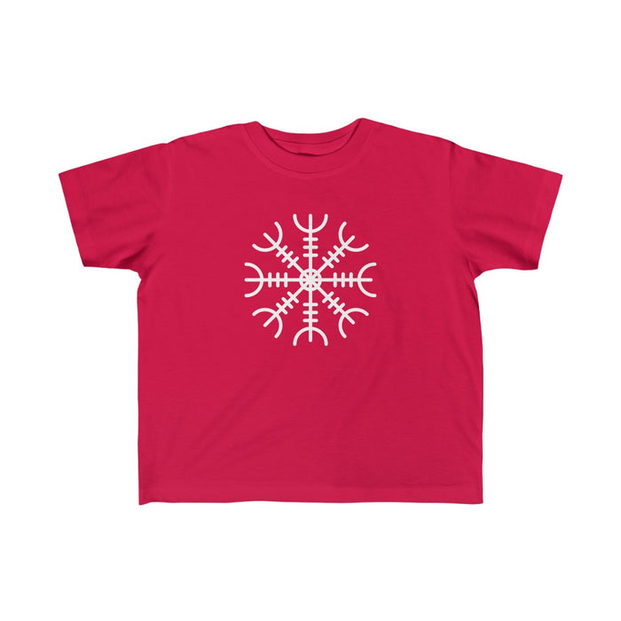 Ægishjálmr Helm of Awe Toddler Tee Scandinavian Design Studio